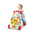 Antemergator pentru copii Winfun cu centru de activități, pian, lumini și sunete, 6 luni+ - imagine 6