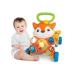 Antemergator pentru copii Winfun Vulpe cu Lumini și Sunete – Joacă și învățare pentru primii pași, 6 luni+ - imagine 9