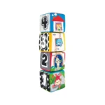 Winfun Set 4 Cuburi Stivuibile Din Material Textil - imagine 4
