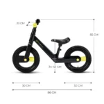 Bicicleta De Echilibru Kinderkraft Goswift, Negru - imagine 6