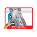 Hot Wheels Lansator Cu Masinuta Power Up The Hill - imagine 3
