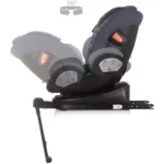 Scaun auto Chipolino Tourino I-Size 40-150 cm Mix Gri cu sistem Isofix - imagine 7