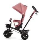 Tricicleta Copii Kinderkraft Aveo, Roz trandafir 9 luni+ - imagine 9