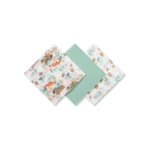 Scutece muselina super soft, set 3 bucati, 100% bumbac, 70x70 cm, Babyono - imagine 3