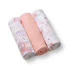 Scutece muselina super soft, set 3 bucati, 100% bumbac, 70x70 cm, Babyono