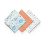 Scutece muselina super soft, set 3 bucati, 100% bumbac, 70x70 cm, Babyono - imagine 3