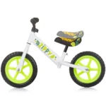 Bicicleta fără pedale pentru copii Chipolino Zippy Verde – ideală pentru echilibru și dezvoltare timpurie, 3 ani+ - imagine 4
