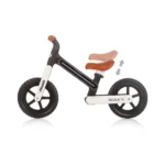 Bicicleta fara pedale pentru copii Chipolino Spark Alb Negru, cadru cu luminite, 3 ani+ - imagine 3