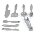 Bucatarie pentru copii Chipolino Kitchen 72.5cm, cu sistem de curgere apa, lumini, sunete si 53 accesorii, 3 ani+ - imagine 2