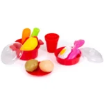 Bucatarie pentru copii Chipolino Kitchen 72.5cm, cu sistem de curgere apa, lumini, sunete si 53 accesorii, 3 ani+ - imagine 3