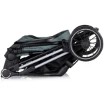 Carucior 2 in 1 pentru copii Chipolino Aura Basil(Busuioc) - Sezut transformabil, ușor, compact și sigur de la 0 luni - imagine 7