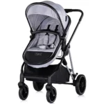 Carucior 2 in 1 pentru copii Chipolino Aura Cloud - Sezut transformabil, ușor, compact și sigur de la 0 luni - imagine 3