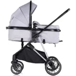 Carucior 2 in 1 pentru copii Chipolino Aura Cloud - Sezut transformabil, ușor, compact și sigur de la 0 luni - imagine 6