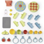 Perete de activitati copii Smoby Life 6 in 1 cu 29 accesorii - imagine 4