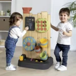 Perete de activitati copii Smoby Life 6 in 1 cu 29 accesorii - imagine 5