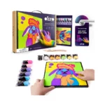 Set creativ pentru copii, Pictura cu argila usoara 29*29 cm - Iepuras, 5 ani+ - imagine 3