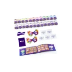 Set de Creatie pentru copii Air Clay, argila usoara, 24 culori - Alb-Pastel, 5 ani+ - imagine 4