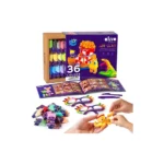 Set de Creatie pentru copii Air Clay, argila usoara, 36 culori, 5 ani+ - imagine 3