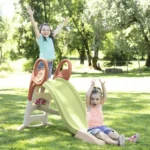 Tobogan pentru copii Smoby Life KS verde, 2 ani+ - imagine 4