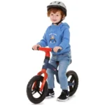 Bicicleta fara pedale pentru copii Chipolino Zig Zag Rosu-Albastru, 3 ani+ - imagine 4