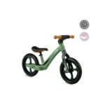 Bicicleta fără pedale pentru copii MoMi MIZO Verde – Ușoară, sigură și ideală pentru dezvoltarea echilibrului, 3 ani+ - imagine 2