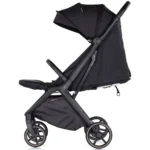 Carucior sport pliabil pentru copii Chipolino Diamond Negru – ușor, compact și confortabil, de la naștere până la 22 kg - imagine 3