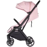 Carucior sport pliabil pentru copii Chipolino Diamond Roz Bezea – ușor, compact și confortabil, de la naștere până la 22 kg - imagine 2
