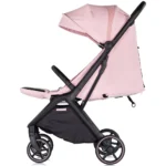 Carucior sport pliabil pentru copii Chipolino Diamond Roz Bezea – ușor, compact și confortabil, de la naștere până la 22 kg - imagine 3