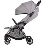 Carucior sport pliabil pentru copii Chipolino Illusion Gri – Confort și siguranță de la naștere până la 22 kg - imagine 3