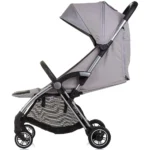 Carucior sport pliabil pentru copii Chipolino Illusion Gri – Confort și siguranță de la naștere până la 22 kg - imagine 4