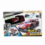 Mașinuță cu telecomandă pentru copii – Exost Build 2 Drive RC Roșie, construiește și conduce, cu piese modulare, 2 viteze și baterie reîncărcabilă - imagine 2