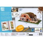 Puzzle pentru copii 6 ani+ Brick Trick L Ferma, 130 caramizi+accesorii - imagine 4