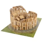 Puzzle pentru copii 7 ani+ Brick Trick XL Travel Colosseum, 450 caramizi+accesorii - imagine 2