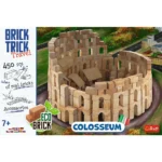 Puzzle pentru copii 7 ani+ Brick Trick XL Travel Colosseum, 450 caramizi+accesorii - imagine 6