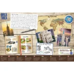 Puzzle pentru copii 7 ani+ Brick Trick XL Travel Cladirea Empire State, 420 caramizi+accesorii - imagine 4