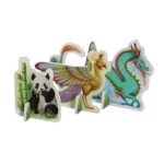 Puzzle pentru copii 7 ani+ Brick Trick L Travel Marele Zid Chinezesc, - imagine 3