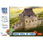 Puzzle pentru copii 7 ani+ Brick Trick L Travel Marele Zid Chinezesc, - imagine 5