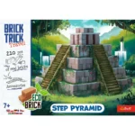 Puzzle pentru copii 7 ani+ Brick Trick M Travel Piramida, 210 caramizi+accesorii - imagine 4