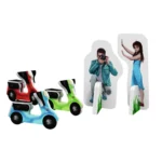Puzzle pentru copii 7 ani+ Brick Trick L Travel Turnul din Pisa, 260 caramizi+accesorii - imagine 3