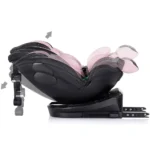 Scaun auto pentru copii 0-36kg Chipolino Hypnotic I-Size Roz Bezea , rotativ 360°, Isofix, 40-150 cm, 0-12 ani - imagine 9