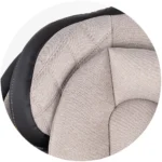 Scaun auto pentru copii 0-36kg Chipolino Hypnotic I-Size Tiramisu, rotativ 360°, Isofix, 40-150 cm, 0-12 ani - imagine 13