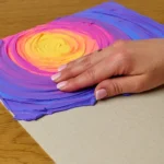 Set creativ pentru copii, pictura 3D cu argila usoara, 30*40cm - Park Guell Barcelona, Activitate educativă si creativă pentru adolescenți, 14 ani+ - imagine 3
