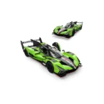 Masina cu Telecomanda pentru Copii Lamborghini SC63 LMDH, Scara 1:14, cu Lumini LED, Licență Oficială Rastar - imagine 8