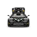 Set Creativ Masina de Asamblat pentru Copii – Pagani Zonda R Negru, 387 Piese,Rastar, Scara 1:28 - imagine 3
