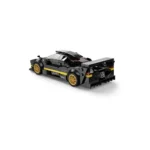 Set Creativ Masina de Asamblat pentru Copii – Pagani Zonda R Negru, 387 Piese,Rastar, Scara 1:28 - imagine 5