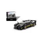 Set Creativ Masina de Asamblat pentru Copii – Pagani Zonda R Negru, 387 Piese,Rastar, Scara 1:28 - imagine 6