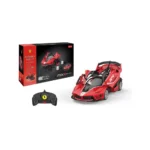 Set Masina cu Telecomanda de Construit pentru copii Ferrari FXX K EVO Rastar 1:18 – 92 Piese, Control 2.4GHz, Uși Deschise - imagine 11