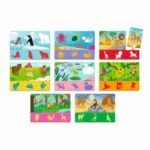 Joc educativ pentru copii Agerino – Ce animal este? - Învață despre animale cu metoda Montessori, 1-3 ani - imagine 2