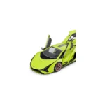 Set Masina cu Telecomanda de Construit pentru copii – RC LAMBORGHINI SIAN FKP 37 Rastar, 72 piese, scara 1:18, licență oficială Lamborghini - imagine 5