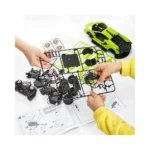 Set Masina cu Telecomanda de Construit pentru copii – RC LAMBORGHINI SIAN FKP 37 Rastar, 72 piese, scara 1:18, licență oficială Lamborghini - imagine 8